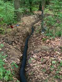 french drain services in wilmington nc